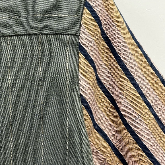 Marrakshi Life custom T button down. Rarely worn. Made in Morocco hand woven - Picture 4 of 5